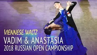Vadim Shurin & Anastasia Meshkova = Венский вальс = Открытый Чемпионат России 2018