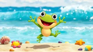 🐸Froggy&rsquo;s Happy Ocean Journey🌊#Frog Adventure #Ocean Frogstory #english story #kids story#Frogsrides