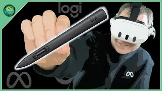 Обзор стилуса MX Ink для Meta Quest 2, Quest 3 и Quest 3S: революционное решение для VR-искусства и творчества!
