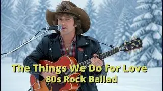 The Things We Do for Love - 80s Rock Ballad