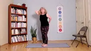 Hip Hinge How to with yardstick. For Osteoporosis, yoga, Spine Sparing, Back pain,Low Bone Density