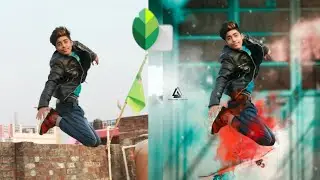 Snapseed Skating Photo Editing Tutorial Step By Step In Hindi-Khatarnak Creation