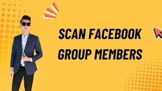 How to Scan Facebook Group Members | MKT UID
