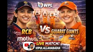 Live GG vs RCB:| Wpl 2026 9th T20 | Score & Commentary | Wpl Match Today #wpl2026 #livematch