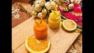 Lemon Butter & Orange Butter for Lighter Skin  طريقة عمل زبدة الليمون وزبدة البرتقال لتفتيح البشرة