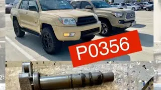 Как устранить ошибку двигателя P0356 на Toyota 4runner #4runner #toyota #howto