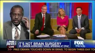 Dr. Benjamin Carson on Rush Limbaugh's Comments - Fox & Friends - 3/20/13