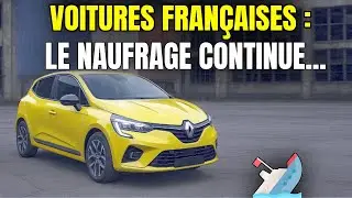 VOITURES FRAN&Ccedil;AISES : LE NAUFRAGE CONTINUE...