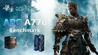 Black Myth Wukong Benchmark Intel ARC A770