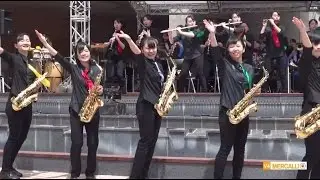 浜松市立高校 吹奏楽部 「シェイク・ア・テイル・フェザー」