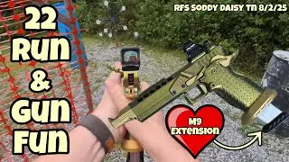 22 Run & Gun Fun With My CWA 2211 & M9 Engineering Extensions❤️