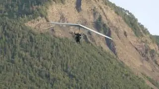 Hang glider landing whack