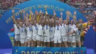 Megan Rapinoe calls for equal pay for women soccer players
