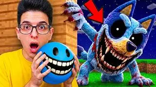 Sopravvivi a BLUEY.EXE MALEDETTA con FALSITY su MINECRAFT!!
