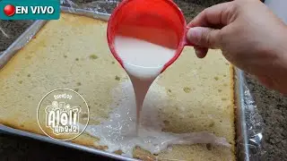cantidad EXACTA DE LECHE para pastel 3 leches, esta cantidad es la ideal para que no escurra 👌