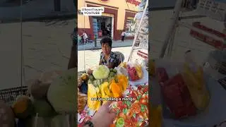 Манго за 1 доллар 🥭 #еда #манго #уличнаяеда #мексика