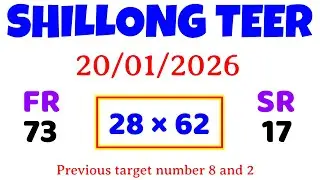 Live Proof Previous Number 28 and 62 | Success formula number | Teer results 28 number