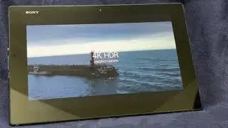 Sony Xperia Z2 tablet demo