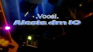 ALESIS DM 10 studio set vocal demo
