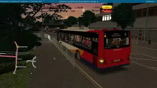 OMSI 2 *NEW LOOK* at Bowdenham V5 evening route B1