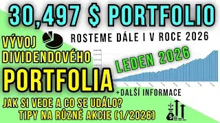 Vývoj akciového portfolia v polovině měsíce LEDEN 2026 a kam by se dalo nyní investovat?