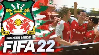 WREXHAM IN LEAGUE TWO 🏴󠁧󠁢󠁷󠁬󠁳󠁿 FIFA 22 WREXHAM RTG Career Mode #1