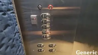 Bilingual!! Generic Traction Elevator at Pacific Central Station - Vancouver BC