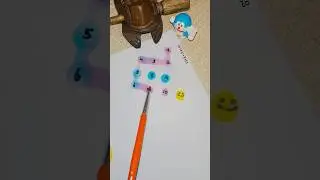 💜💙Number Connect #123  #art #trending #shorts #satisfying #number #maths #drawing #funny #ytshorts