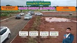 LOW BUDGET PRIMIUM PLOT | ADURI GOLDEN HIGHT SMART COUNTY| 9440148137 | #openplots #adurigroup