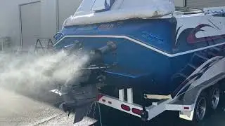 2001 HTM SR-24 'Problem Child' idling on the hose