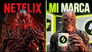 Cómo Puse mi Marca en Stranger Things (Sin Pagar a Netflix)