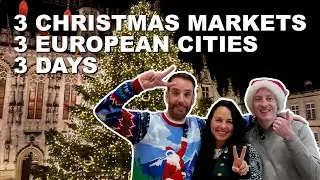 Europe&rsquo;s BEST Christmas Markets? 🎄 Bruges, Luxembourg & D&uuml;sseldorf | Rats on Tour Travel Vlog