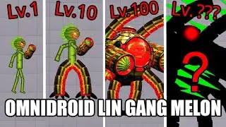 New Evolution Of OMNIDROID LIN GANG MELON - People Playground