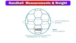Handball  Measurements & Weight