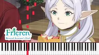 Food and Comfort - Frieren S2 E3 OST Piano Tutorial | 葬送のフリーレン
