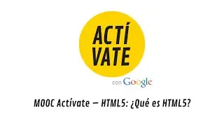 HTML5: ¿Qué es HTML5?
