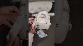 Coach Unboxing Chalk Rogue 20 Cube| Leather Strap Chalk