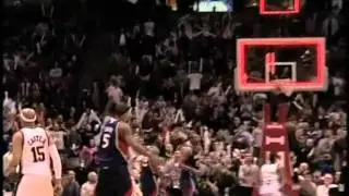 Vince Carter 18pts vs. Hawks (01.02.2009)- Big Block on M.Williams + 33ft Game Winning Buzzer!