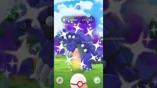 Let&rsquo;s go! ✨ Got Shadow Shiny Shadow Groudon in Pokemon GO.