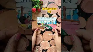 STOP CORRUPTION🖐️🛑 The Sad Story Of Our Society #corruption #drawing #art #trending #viral #shorts