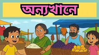 অন্যখানে | Animated Bangla Poem for Kids | Sukhalata Rao | বাংলা শিশুদের কবিতা | class 2|Tinyworld 🌏