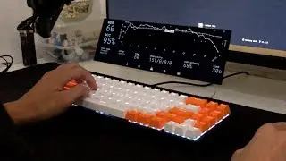 Rexus Daxa M71 + Outemu Blue Dustproof + Acrylic Sandwich Case Typing Test