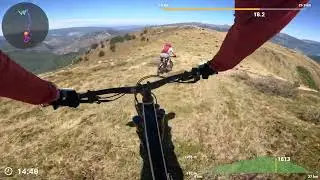 VTT - Pic du col Taillat depuis Miglos (03/09/2025)