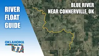 Blue River Near Connerville, Oklahoma
