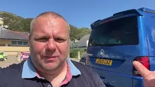 Shell island and into Barmouth North Wales Vanlife 