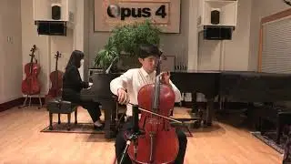 Opus 4 Studios: Daniel Choi, cello - Hungarian Rhapsody, Op. 68 by David Popper