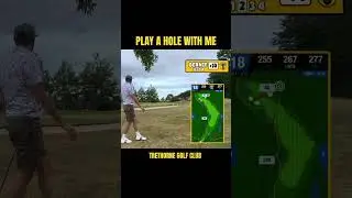 СЫГРАЙТЕ СО МНОЙ В ЛУНКУ #гольф #гольфканал #youtubeгольф #видеоблог #playahole #третхорн #гольфист