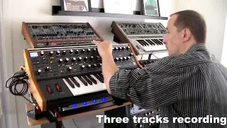 Analog Sequencing - MoogSub37+SE Electronics+Prodyssey - Part 1