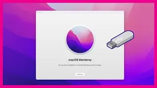 Create macOS Monterey Bootable USB Installer