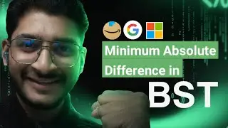 💥 Minimum Absolute Difference in BST | Tree Logic Made SUPER EASY! 🌳
